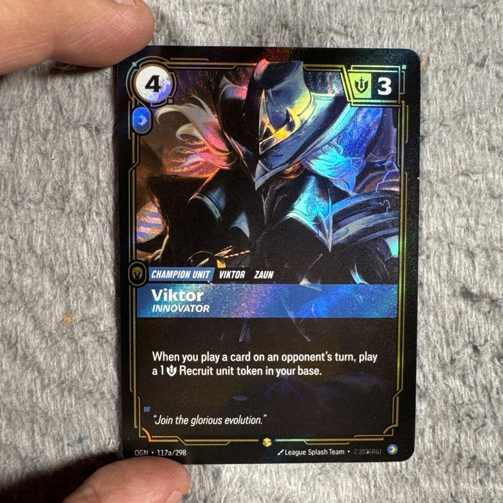 Riftbound: League Of‎ Legends TCG  Viktor - Innovator (Alt. Art) 117a/198 ON
